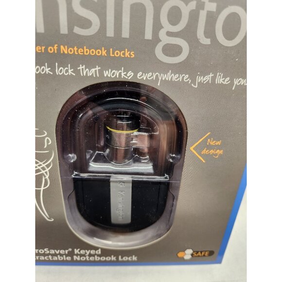 Kensington MicroSaver Keyed Retractable Notebook Lock World’s #1 Seller of Note - Picture 2 of 4